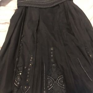 Ellie Tahari long calf length gorgeous skirt!!